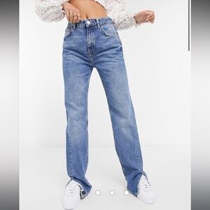 Straight leg jeans